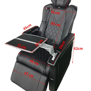 Sièges de voiture de luxe personnalisés avec plaques de table Alphard/Vellfire/Viano /w447/260 Siège électrique aviation VIP en cuir - Product Image 1