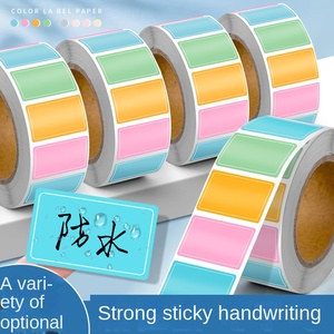 Étiquette autocollante de <span class=keywords><strong>couleur</strong></span>, imperméable, avec logo, autocollant de note, nom manuscrit, index, modèle 2515, utilisation agricole, forme rectangulaire - Product Image 4