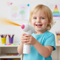 Nouveau produit 2026 : Kits d'aérographe de peinture DIY, marqueur électrique sans fil personnalisable avec logo, aérographe pour enfants, ensemble d'art par pulvérisation
