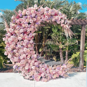 <span class=keywords><strong>Sfondo</strong></span> unico fiore di luna stile luna Flower Flower <span class=keywords><strong>sfondo</strong></span> per matrimonio festa di compleanno decorazioni - Product Image 4