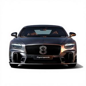 Kit de Carrocería de Fibra de Carbono Seca para <span class=keywords><strong>Bentley</strong></span> Continental GT, Parachoques Delanteros y Traseros, Faldones Laterales y Capó para Continental GT Super Sports - Product Image 1