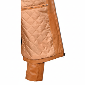 Chaqueta de cuero genuino para hombre de alta calidad High Street Trend Proveedor al por mayor - Product Image 6