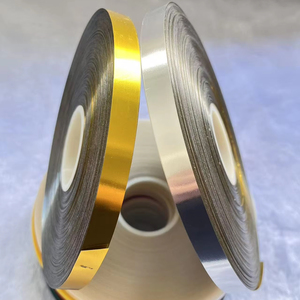 12-13mm rộng 1000m dài một mặt vàng vật nuôi thân thiện với môi hàng hóa ràng buộc đóng đai băng băng cuộn Giao hàng nhanh chất lượng - Product Image 1