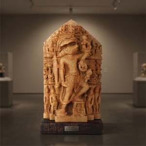 Estatua Clásica de Nar Varaha, Arte Tradicional del Templo Indio - Product Image 3