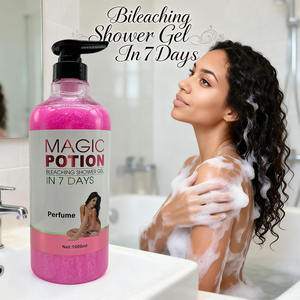 Gel Douche Éclaircissant au <span class=keywords><strong>Lait</strong></span> <span class=keywords><strong>de</strong></span> Chèvre Formule Douce Hydratante et Antibactérienne pour le Corps – Vente en Gros - Product Image 1