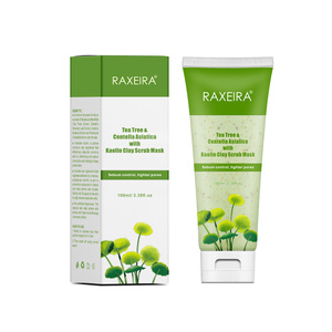 Private Label Teebaum- & Centella-Maske mit Feuchtigkeitsspendendem Peeling und Natürlich Therapeutischem Kräuterduft 100ml - Product Image 1