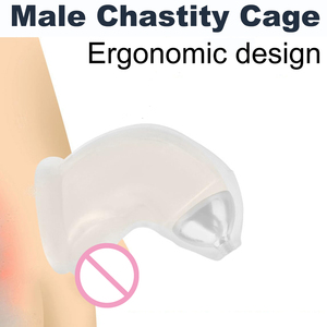 Giocattolo del sesso <span class=keywords><strong>per</strong></span> adulti coppia manicotto del pene manicotto del cazzo riutilizzabile del sesso ingrandisci il preservativo del pene <span class=keywords><strong>per</strong></span> gli uomini, giocattolo del sesso della gabbia di castità maschile <span class=keywords><strong>per</strong></span> l'uomo - Product Image 1