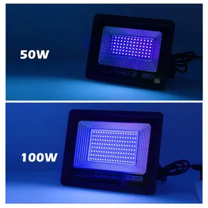 Hot Sale 50W 100W UV-Flutlicht LED 365nm 395nm UV-Härtung lampe Schwarzlicht