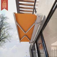 Auvent à cassette intégrale robuste et résistant avec télécommande pour terrasse, balcon, cour et magasin - Fournisseur