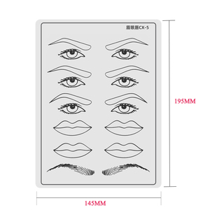 Piel de Silicona en Blanco para Práctica de Microblading, para Cejas, Labios y Rostro, Entrenamiento de PMU - Product Image 6