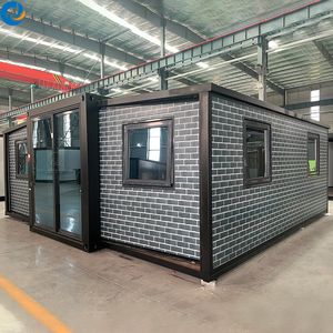 Casa Modular Prefabricada de Acero, Estructura Plegable, Resistente al Viento, Contenedor de 40 pies Extensible - Product Image 6