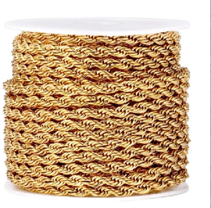 Cadena con Recubrimiento PVD Dorado Premium, Nueva Llegada, Acabado de Alta Calidad, Venta Directa de Fábrica - Product Image 3