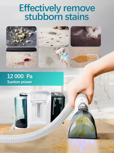 Aspiradora de Mano Eléctrica Pequeña, Multifuncional, de Alta Succión, para Alfombras, Ventanas, Telas y Sofás, Modelo K15 - Product Image 2