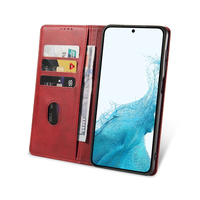 Funda Tipo Cartera de Cuero PU Premium para Samsung S23 - Funda con Soporte para Teléfono, Ranuras para Tarjetas, Cierre Magnético y Protección Contra Impactos
