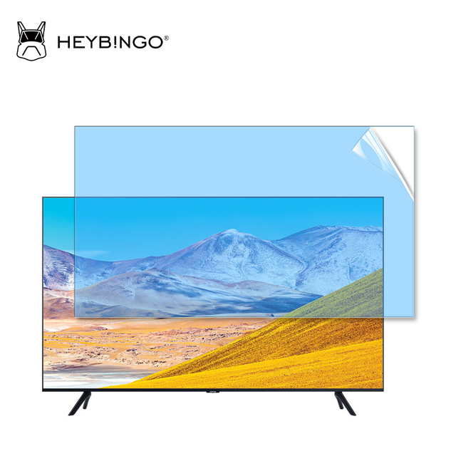2.5D Anti-Glare PET Protective Film for 58 Inch LED TV Big Screen with Soft Hardness Anti-Blue Light Clear Protector