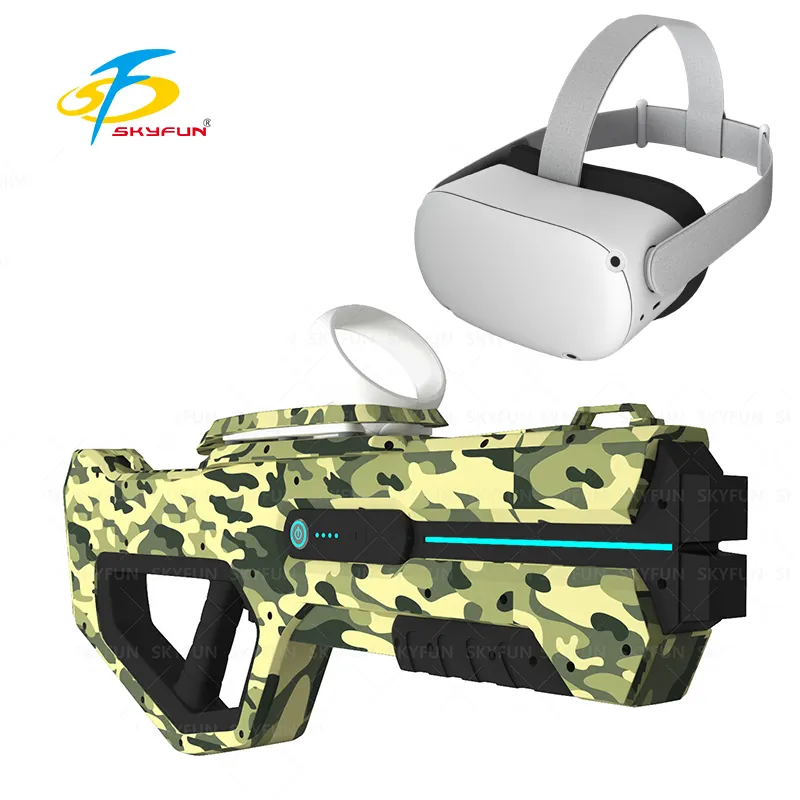 VR стрельба пистолет игровой автомат захватывающий опыт имитировать реальную стрельбу больше угла