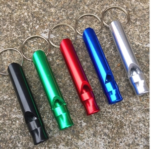 Silbato de Aluminio Metálico de Gran Tamaño (6.2 * 1.15cm) HPW0209 para Campismo, Entrenamiento, Actividades en el Campus, Rescate en Terremotos - Product Image 1