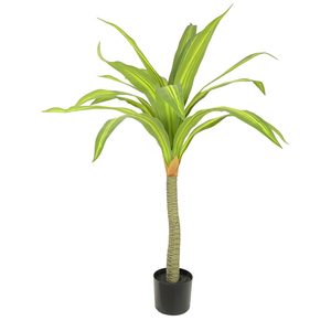 Plantas verdes artificiales para decoración de interiores, postes con macetas, hojas grandes, <span class=keywords><strong>Palma</strong></span> Artificial - Product Image 1