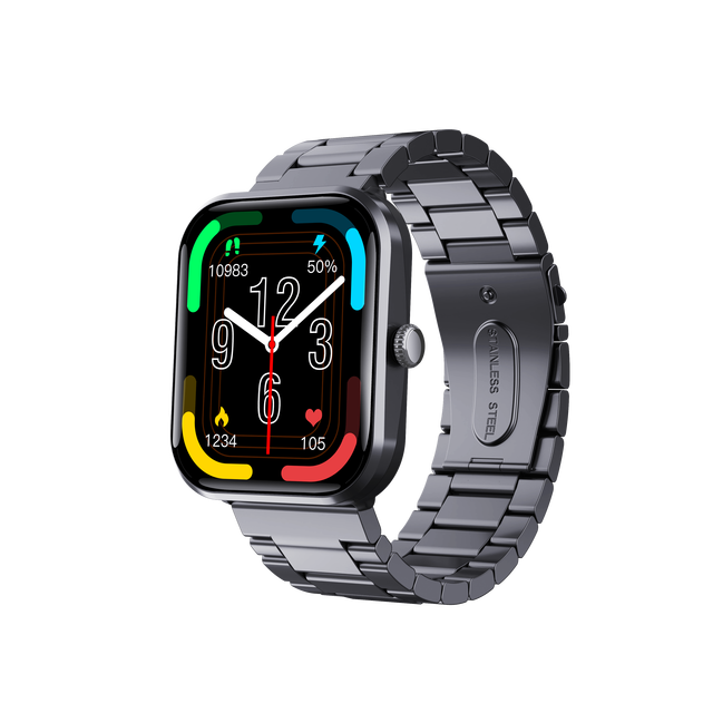 F96T High-Temperature Alarm Smartwatch