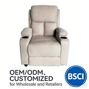 Sillón Reclinable de Alta Gama en PU con Diseño Acolchado, Ajustable, para Dormitorio o Apartamento, Estilo <span class=keywords><strong>Relax</strong></span> - Product Image 1