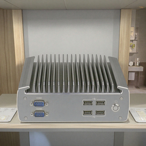 Partaker Intel Core industriel sans ventilateur 6e génération I3 <span class=keywords><strong>6100U</strong></span> I5 6200U I7 6500U ordinateur avec DDR4 double LAN VGA écran HD-MI Mini PC - Product Image 2