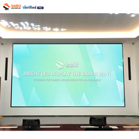 Panneau mural vidéo LED fixe pour intérieur, 640*480mm, service frontal, écran d'affichage LED à contraste élevé pour salle de contrôle