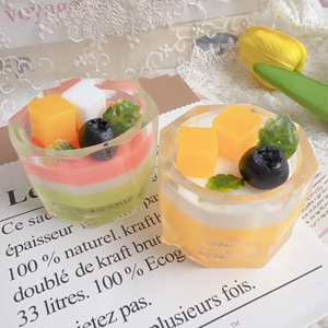 Creative Fruit Bubble Tea Cup-shaped TPR <b>Squishy</b> Toy Sticky Stress Relief Gift for Kids Adults Relax Time Decompression Toys - Product Image 1