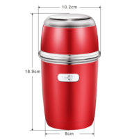 Moulin à café électrique commercial et domestique CE CB Mini 150W, dernier modèle, avec broyeur à meules en acier inoxydable