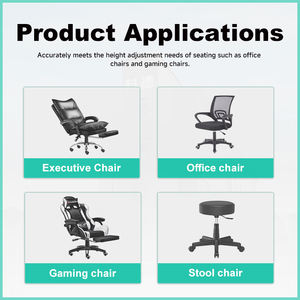 Cilindro de elevación de gas KEDE, elevador de gas de alta resistencia, compatible con la mayoría de sillas de <span class=keywords><strong>oficina</strong></span>, pistón neumático Universal de clase 4 - Product Image 6