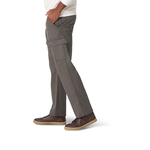 Pantalones Cargo Elásticos de Corte Holgado para Hombre |   Pantalones de Trabajo Resistentes con Múltiples Bolsillos para Exteriores |   Pantalones Cargo Casuales Cómodos al por Mayor - Product Image 4