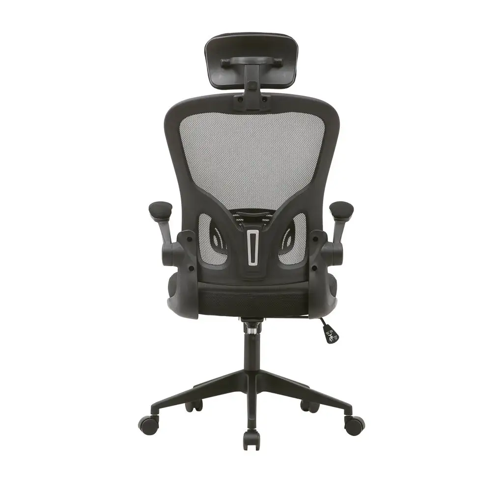 Escritorio y silla de oficina de gestión clásica Chesterfield Classroom Mesh Claw Leg Clerk Clinic Guest Black Office Chair