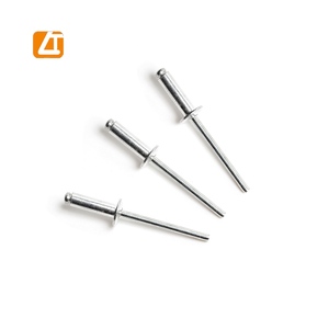 Mái vòm đầu 4x10 Kích thước mở kết thúc mù đinh tán - Product Image 3