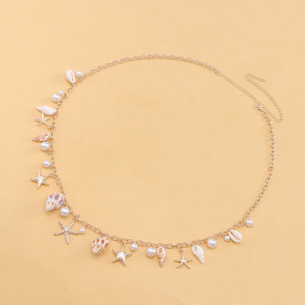 Large conch waist chain