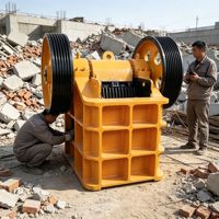 PE600x900Jaw Crusher Équipement de concassage de pierres Rock Jaw Crusher Machine pour l'exploitation minière de carrière Concassage agrégat
