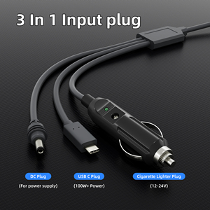 สายเคเบิลกันน้ำ Starlink Mini 3 in 1 USB-C/ที่จุดบุหรี่/สายไฟ DC ยาว 10 เมตร สำหรับรถยนต์ บ้าน และรถบ้าน 12v ผลิตโดย Starlink - Product Image 4