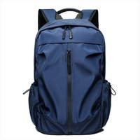 Sac à dos pour ordinateur portable en polyester, pliable, imperméable, de bonne qualité, avec chargement USB, idéal pour l'école, les voyages et les activités de plein air