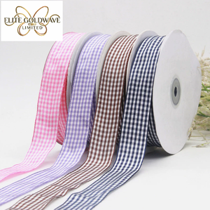 Bandes de tissu écossais à carreaux en gros, de différentes largeurs, rubans en tissu à carreaux pour accessoires vestimentaires, ruban de soie britannique. - Product Image 2
