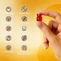 Complément Alimentaire en Gummies de Collagène, Vitamine C, B12 et Biotine 10000mcg pour la Croissance Rapide des Cheveux, Peau et Ongles – Marque Blanche en Gros