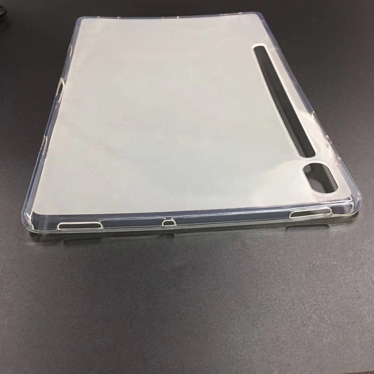 Для Samsung Galaxy Tab S6 T860 T865 10,5 планшет глянцевый матовый Пудинг ТПУ задняя крышка