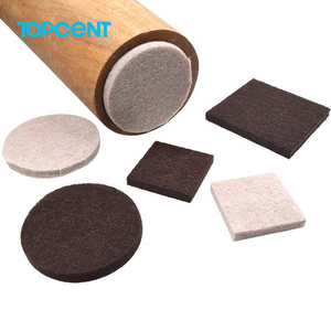 Coussinets en <span class=keywords><strong>feutre</strong></span> de meubles en plastique personnalisés TOPCENT <span class=keywords><strong>Protection</strong></span> de sol de jambe de chaise adhésive forte avec coussinets de pied - Product Image 2