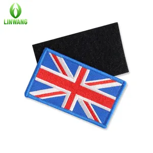 Personal isierte England Country Flag Patch England Emblem Arm Stickerei Patches Flaggen Schädel Tactical Badge Patch