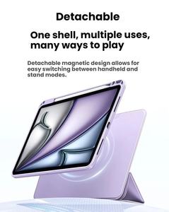 Nuova custodia protettiva <span class=keywords><strong>2</strong></span> in 1 con chiusura magnetica per <span class=keywords><strong>iPad</strong></span> A16, custodia trasparente per <span class=keywords><strong>iPad</strong></span> 10a generazione 10.9 pollici 2022 - Product Image 3