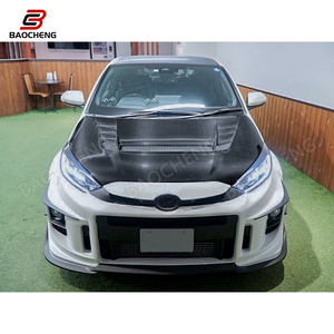 ฝาครอบเครื่องยนต์ด้านหน้าแบบ<span class=keywords><strong>เปิด</strong></span>รู วัสดุคาร์บอนไฟเบอร์คุณภาพสูง สำหรับรถยนต์โตโยต้า ยาริส จีอาร์ อุปกรณ์ตกแต่งรถยนต์ - Product Image 5