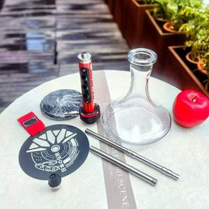 Narguile Original El Bomber Mid Night de Rusia Estilo Japonés Shisha para Fiestas en Casa Club Bar Interior Salón Restaurante Hookah Elbomber - Product Image 5