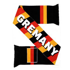 Écharpe de supporter de football personnalisée en polyester, imprimée numériquement, anti-plis, écologique, avec design sur mesure, vente en gros - Product Image 5