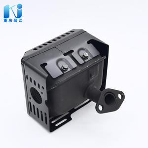 Silencieux de tuyau courbé pour moteur de mini-motoculteur et de truelle à essence 152F168F170F177F188F - Product Image 2