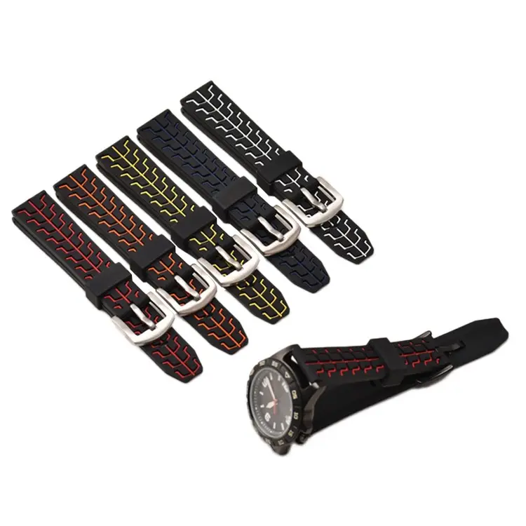 Silicone Sport Watch Band Strap for Samsung Gear S3 Quick Release Watchband 20mm 22mm 24mm