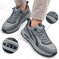 Chaussures décontractées pour hommes sur mesure OEM, baskets basses grises pour la marche, la course, la salle de sport et le quotidien