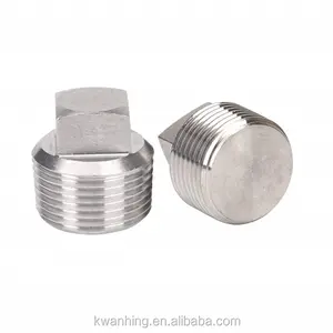 Stainless Steel square back head Stainless Steel pipe fittings nipple for oil/ gas connecting 316/ISO4144