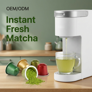 Cápsulas de Matcha de Calidad Barista, Textura Cremosa para Latte, Compatible con Máquinas de Espresso, Cápsulas de Té Verde Orgánico, Marca Privada, Venta al Por Mayor - Product Image 1